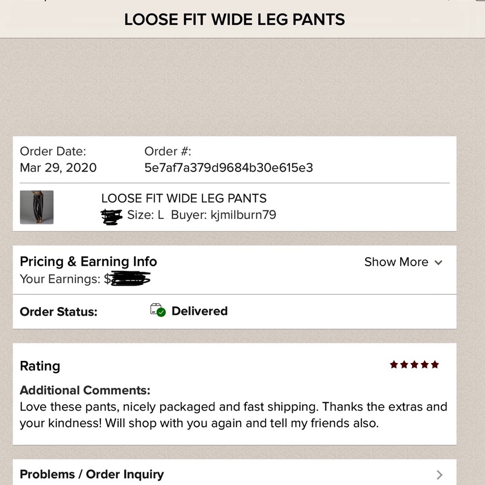 STRETCH  SMOCK WAIST WIDE LEG PANTS with POCKETS - Picture 14 of 15